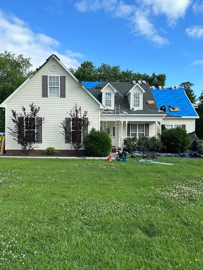 Complete roof replacement